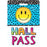 Brights 4Ever Hall Pass with Lanyard, 4 Per Pack, 3 Packs