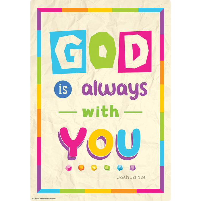 Bible Verses Small Poster Pack, 12 Posters