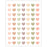 Terrazzo Tones Hearts Mini Stickers, 378 Per Pack, 12 Packs