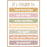 Terrazzo Tones Positive Practices Small Poster Pack, Pack of 12