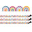 Oh Happy Day Rainbows Magnetic Border, 24 Feet Per Pack, 3 Packs