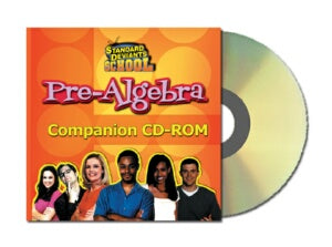 Standard Deviants School Pre-Algebra Companion CD