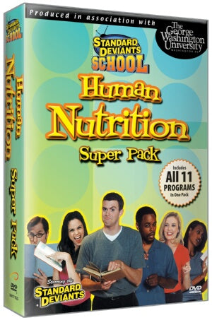 Standard Deviants School Nutrition (11 Pack)