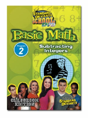 Standard Deviants School Basic Math Module 2: Subtracting Integers