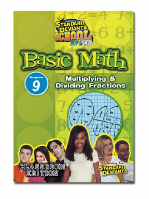 Standard Deviants School Basic Math Module 9: Multiplying and Dividing Fractions