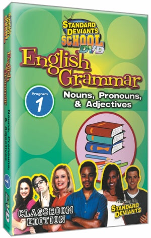 Standard Deviants School English Grammar Module 1: Nouns Pronouns and Adjectives