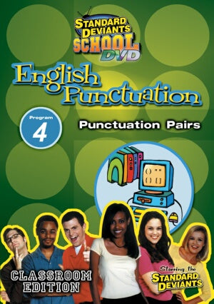 Standard Deviants School English Punctuation Module 4: Punctuation Pairs