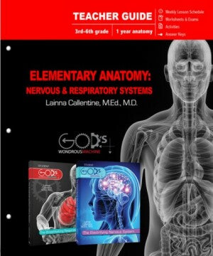 Elementary Anatomy: Nervous & Respiratory Systems (Teacher Guide)