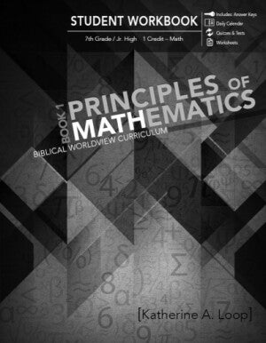 Principles of Mathematics Book 1 (Student Workbook)