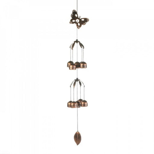 Butterfly Double Tier Bell Wind Chime