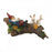 Sleeping Gnome With Bunnies Solar Statue