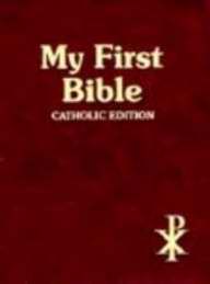 Catholic Child's First Bible-Maroon Gift Edition