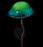 Mini Solar Mushroom Stake - Blue