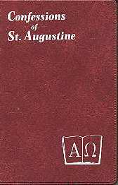 Confessions Of St. Augustine-Burgundy Imitation Leather