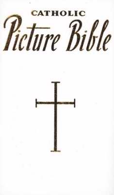 New Catholic Picture Bible-White Bonded Leather