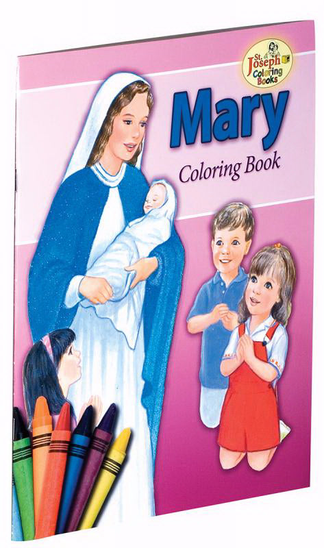 Mary (St. Joseph Coloring Book) (Pack Of 10) (Pkg-10)