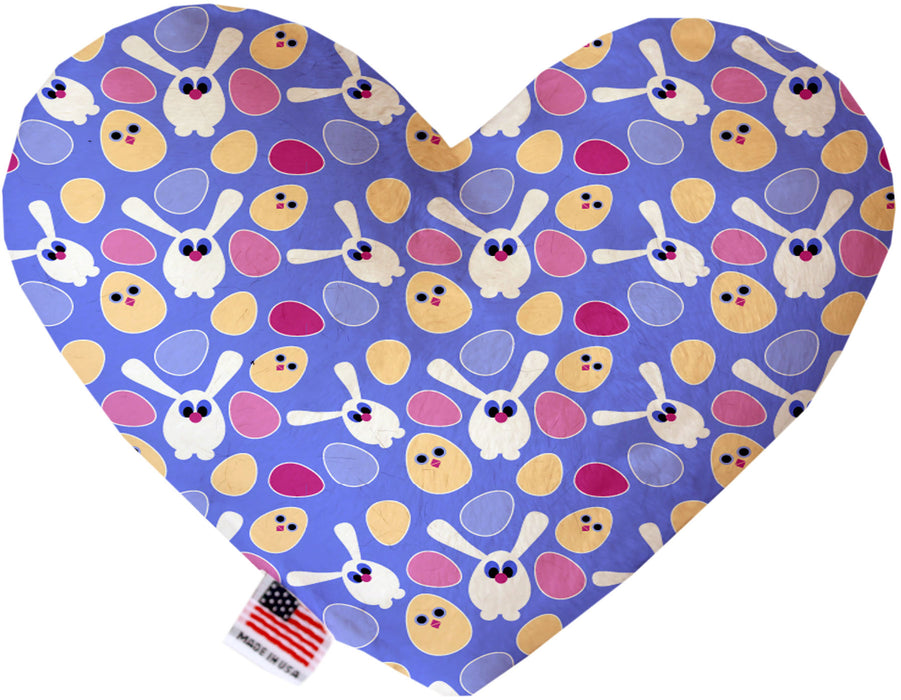 Chicks and Bunnies 8 inch Heart Dog Toy