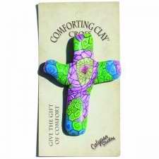 Pocket Cross-Comforting Clay-Kaleidoscope (3")