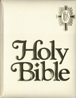 NABRE Catholic Family Bible-White Imitation Leathe