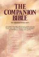 KJV Companion Bible-Black Bonded Leather Indexed