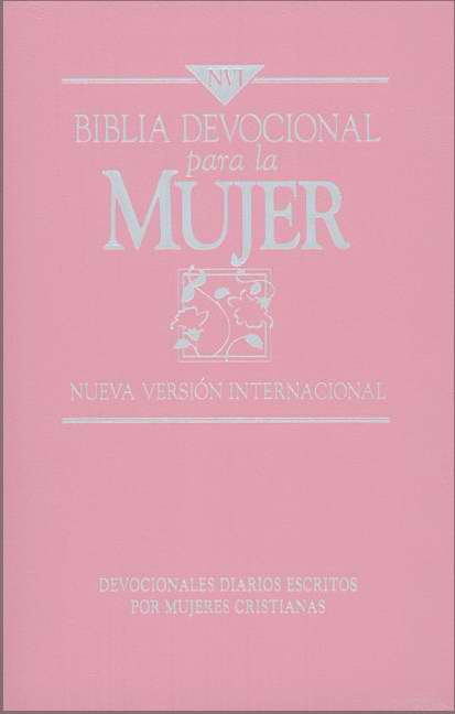 Span-NIV Women's Devotional Bible-Rose Imitation Leather