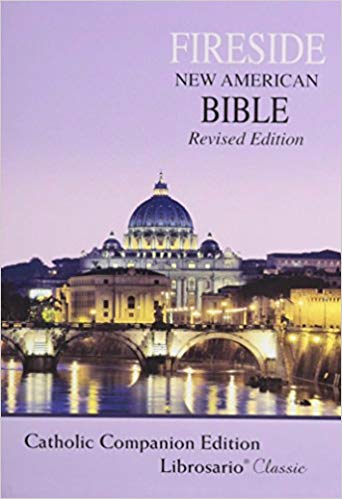NABRE New Catholic Answer Bible Librosario Edition Black/Tan Imitation Leather
