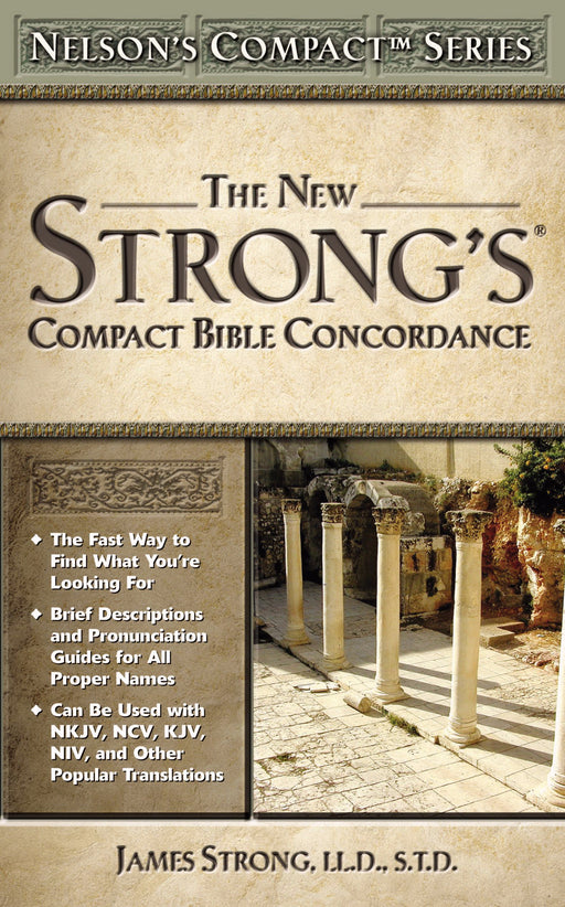 New Strong's Compact Bible Concordance S/S