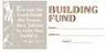 Offering Envelope-Building Fund (Psalm 127:1) (Bill-Size) (Pack Of 100) (Pkg-100)