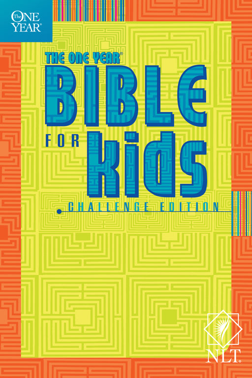 NLT2 One Year Bible For Kids (Challenge Edition)-Softcover