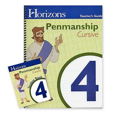 Horizons-Penmanship Complete Set (Grade  4)