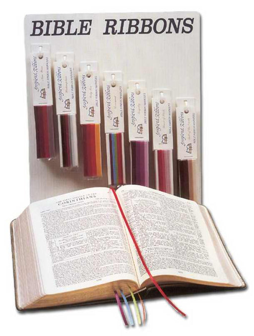 Bible Ribbon-Counter Display (49 Ribbons)