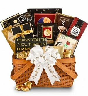 Sincerest Thanks Gourmet Gift Basket