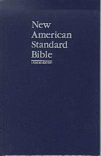 NASB Readers/Pew Edition-Blue Hardcover