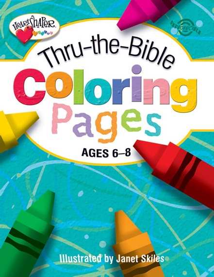 Thru The Bible Coloring Pages (Ages 6-8)