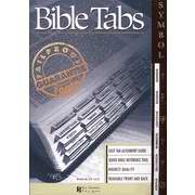 Bible Tab-Symbol Old & New Testament-Silver/Gray