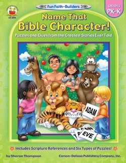 Name That Bible Character (Grades PK-K)