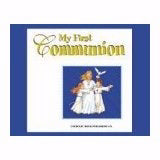 My First Communion-White Cotton Pique Cloth Cover w/Slipcase