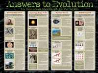 Chart-Answers To Evolution Wall (Laminated Sheet) (19" X 26")