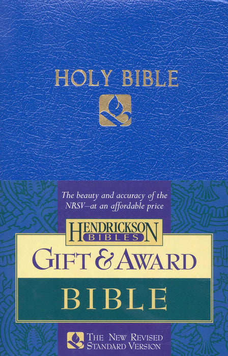 NRSV Gift And Award Bible-Blue Imitation Leather