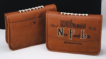 Bible Cover-Nfl Football-Large-Tan