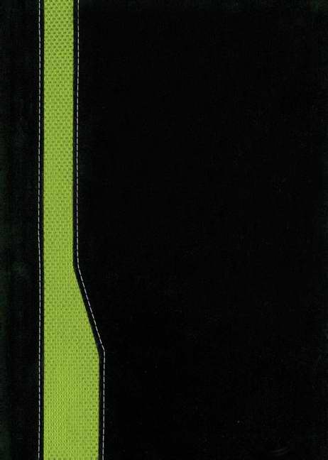 Span-NIV G3 Teen Devotional Bible-Black/Green DuoTone