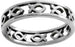 Ring-Cutout Ichthus-Style 433-(Sterling Silver)-Size  8