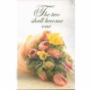 Bulletin-:W-Two Shall Become One (Pack Of 100) (Pkg-100)