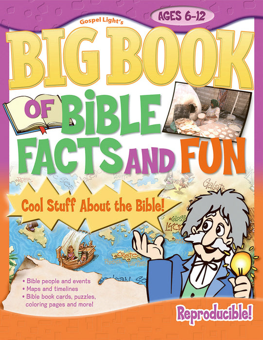 Big Book Of Bible Facts And Fun (Ages 6-12)