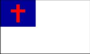 Flag-Christian-Durawavez Indoor-Plain (3 x 5)