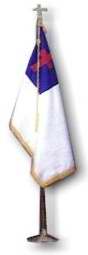 Flag Outfit-Christian-Indoor-3x5 Flag+8 Ft Pole