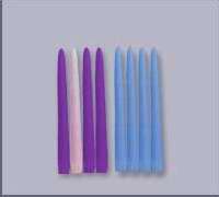 Candle-Advent Wreath Refill-12" x 7/8" Tapers (3 Purple & 1 Pink) (Pkg-4)
