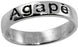 Ring-Agape-Oxidized-Style 806-(SS)-Sz  7