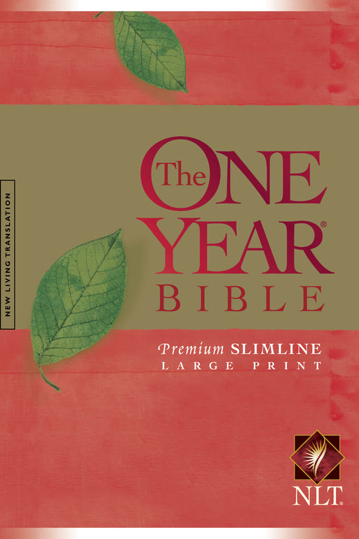 NLT2 One Year Bible Slimline/Large Print-Softcover