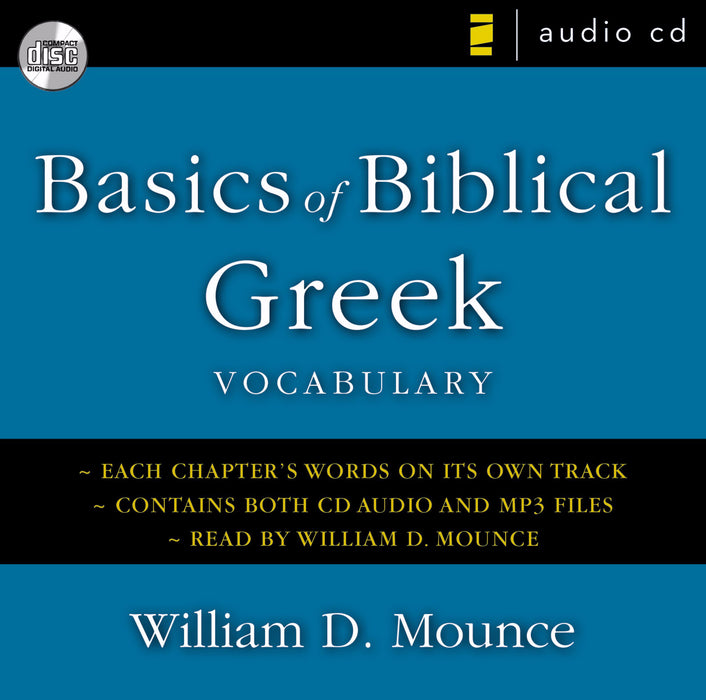 Audiobook-Audio CD-Basics Of Biblical Greek Vocabulary
